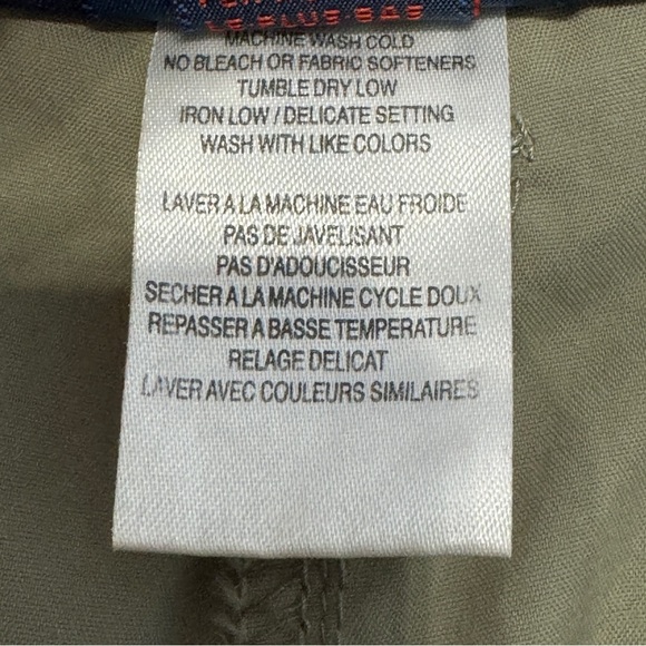 ExOfficio Green Convertible Hiking Pants | Size 10 | Zip-Off Travel - Picture 7 of 8